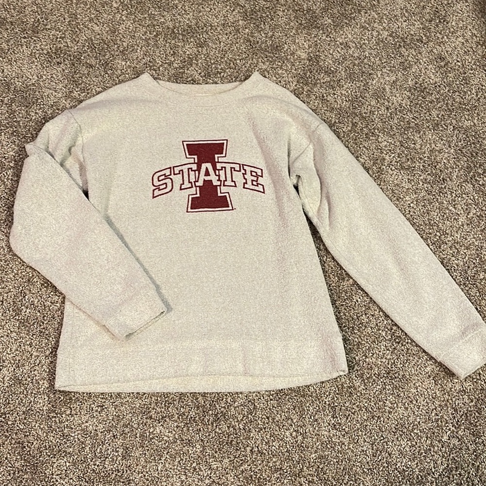 Iowa State Terry Cloth Crewneck